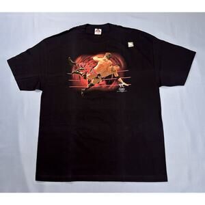 New 2001 WWF The Rock Rock Bottom Tee XL Deadstock